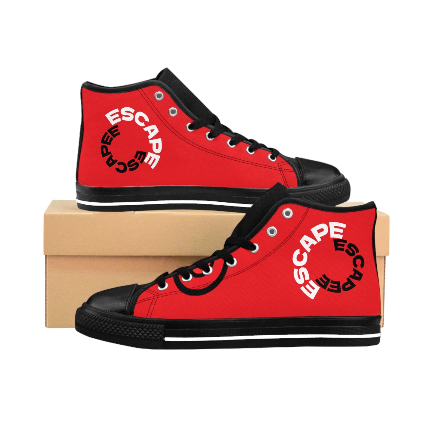 Men's Classic Sneakers - Escape Design for Trendy Comfort